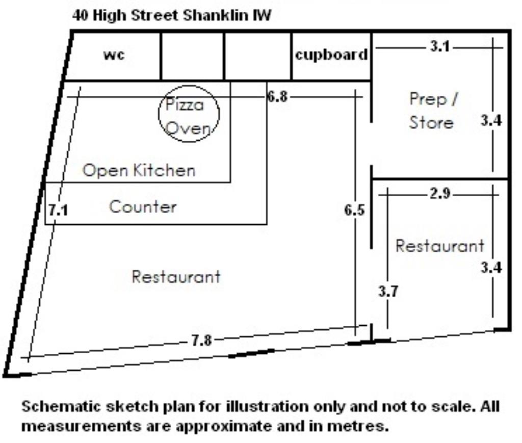 Lot: 84 - VACANT HIGH STREET RESTAURANT - Floorplan